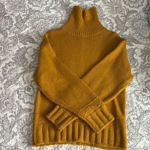 UNIQLO / JW Anderson Mustard Turtleneck Sweater
